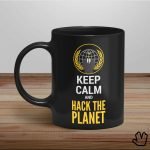 Caneca Keep Calm And Hack The Planet