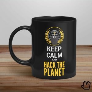 Caneca Keep Calm And Hack The Planet