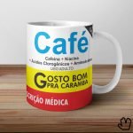 Caneca CAFÉ - Prescrição Médica