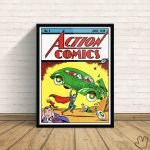 Quadro Superman Action Comics nº 01