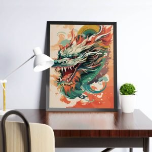 Alternative view of Quadro Dragão - Dragões