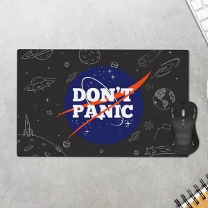 Mouse Pad Geek Don't Panic - Tamanho 35 x 25 cm