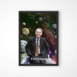 Quadro Carl Sagan Loja Nerd2 2