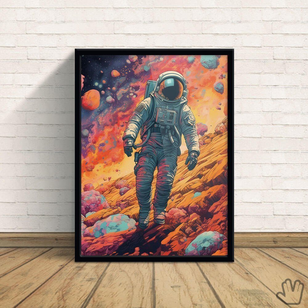 Quadro Astronauta Color