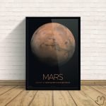 Quadro Planeta Marte - Nasa