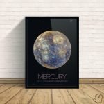 Quadro Planeta Mercúrio - Nasa