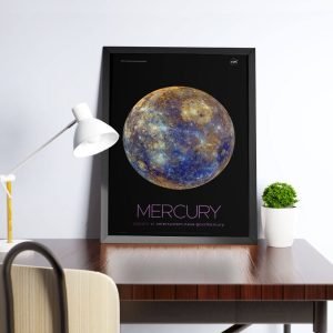 Alternative view of Quadro Planeta Mercúrio - Nasa