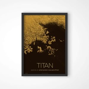 Quadro LojaNerd Planeta Titan2
