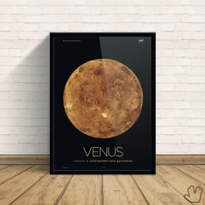 Quadro Planeta Vênus - Nasa