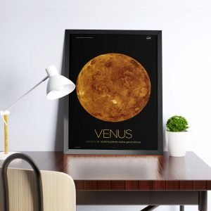 Alternative view of Quadro Planeta Vênus - Nasa