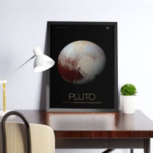 Alternative view of Quadro Planeta Plutão- Nasa