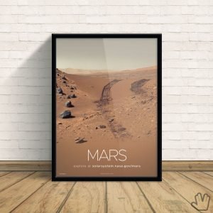 Quadro Paisagem Marciana - Nasa