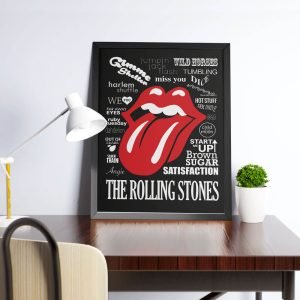 Alternative view of Quadro Rolling Stones
