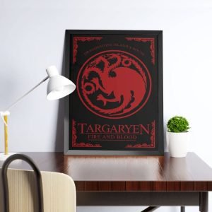 Alternative view of Quadro Casa Targaryen