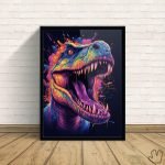 Quadro T-Rex Colors
