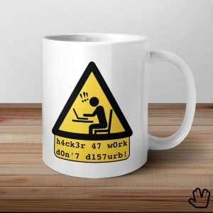 Caneca Geek H4CK3R