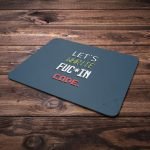 Mouse Pad Let's Whrite Code
