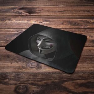 Mouse Pad Anonymous Capuz e Máscara
