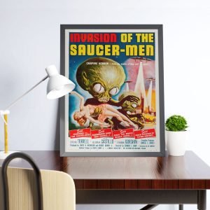 Alternative view of Quadro Alien Invasion Of The SaucerMen 1957