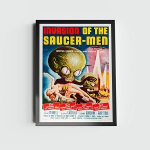 Quadro Alien Invasion Of The SaucerMen 1957
