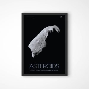 quadro asteroides nasa loja nerd 04