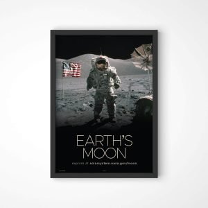 quadro astronauta lua na nasa loja nerd 04