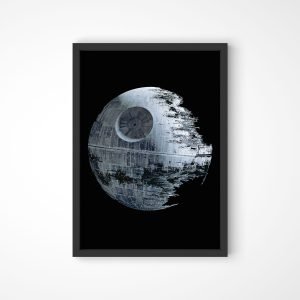 quadro estrela da morte loja nerd 04