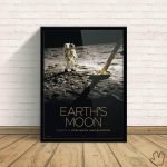 Quadro Homem Na Lua - Nasa