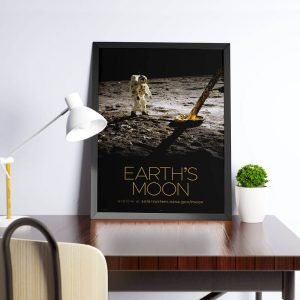 Alternative view of Quadro Homem Na Lua - Nasa