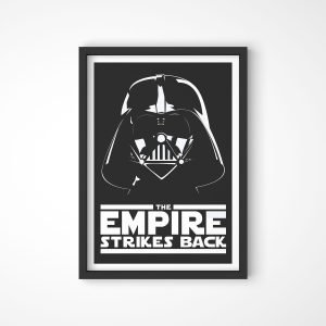 quadro imperio contra ataca loja nerd 04