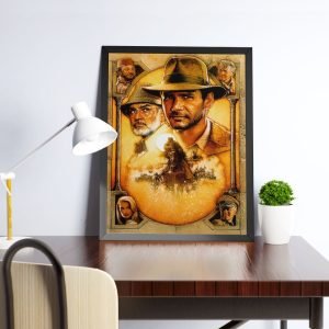 Alternative view of Quadro Indiana Jones E A Última Cruzada