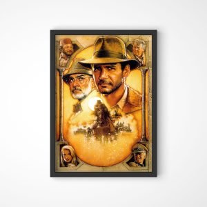 quadro indiana jones ultima cruzada loja nerd 04