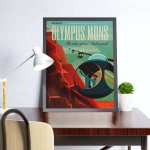 Alternative view of Quadro Monte Olimpo Nasa