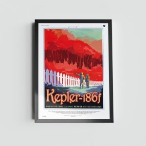 Quadro Kepler 186F - Nasa