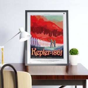 Alternative view of Quadro Kepler 186F - Nasa