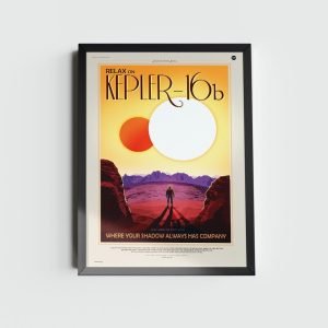 Quadro Kepler 16b - Nasa