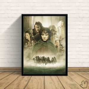 Quadro O Senhor Dos Anéis - A Sociedade Do Anel