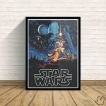 Quadro Star Wars Episódio IV - Uma Nova Esperança