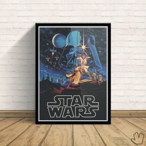 Quadro Star Wars Episódio IV - Uma Nova Esperança