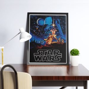 Alternative view of Quadro Star Wars Episódio IV - Uma Nova Esperança