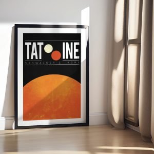Quadro Star Wars Tatooine 11 quadro star wars tatooine loja nerd 03 scaled e1712083502472