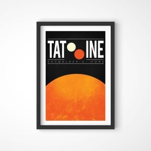 Quadro Star Wars Tatooine 12 quadro star wars tatooine loja nerd 04