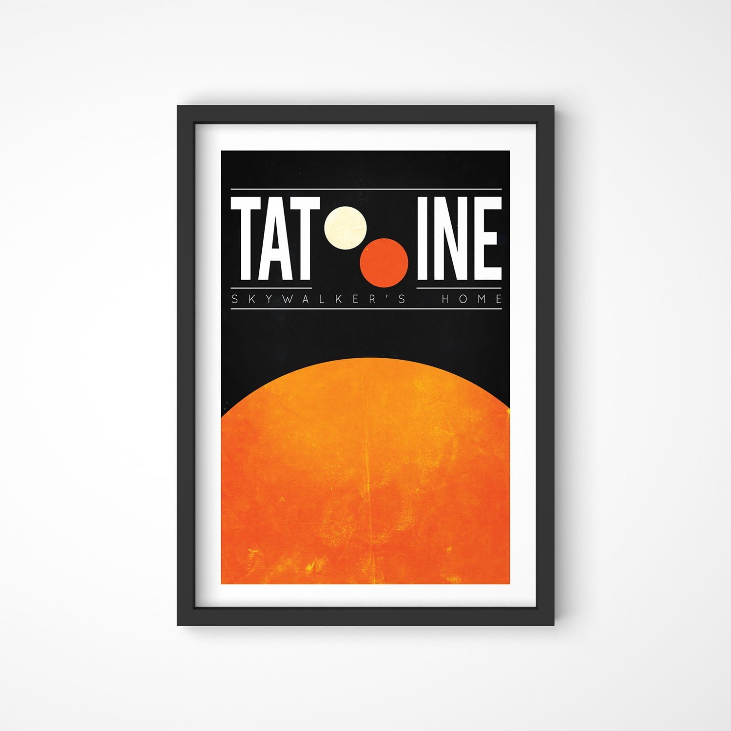 Quadro Star Wars Tatooine 4 Quadro Star Wars Tatooine - Imagem 4